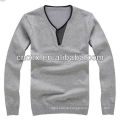 13STC5468 man's v-neck pullover sweater